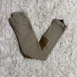 Child’s Size 8R Tan Tailored Sportsman Knee Patch Horseback Riding Jodphurs